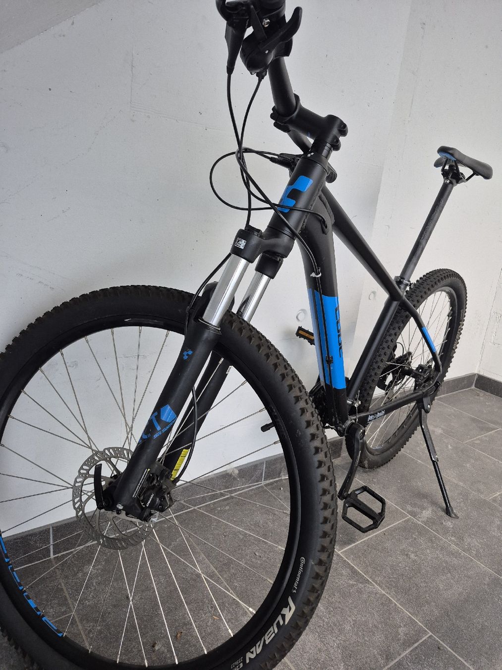 Cube Velos: CUBE Mountainbike schwarz blau – Neu (gemäss Beschreibung) aus Tann von pat_cg9p 2