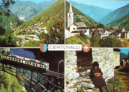 Cartes postales: CENTOVALLI BAHN Camedo Borgnone Moneto – Neuf (Voir description) à Jona par philajona