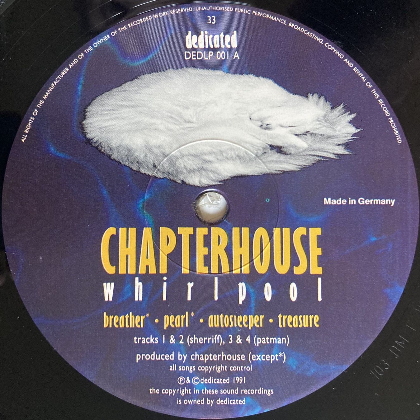 Dischi in vinile: CHAPTERHOUSE - WHIRLPOOL – Usato da Bottens venduto da hotter-than-hell 3