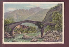 BIGNASCO - Ponte sulla Maggia - 1934