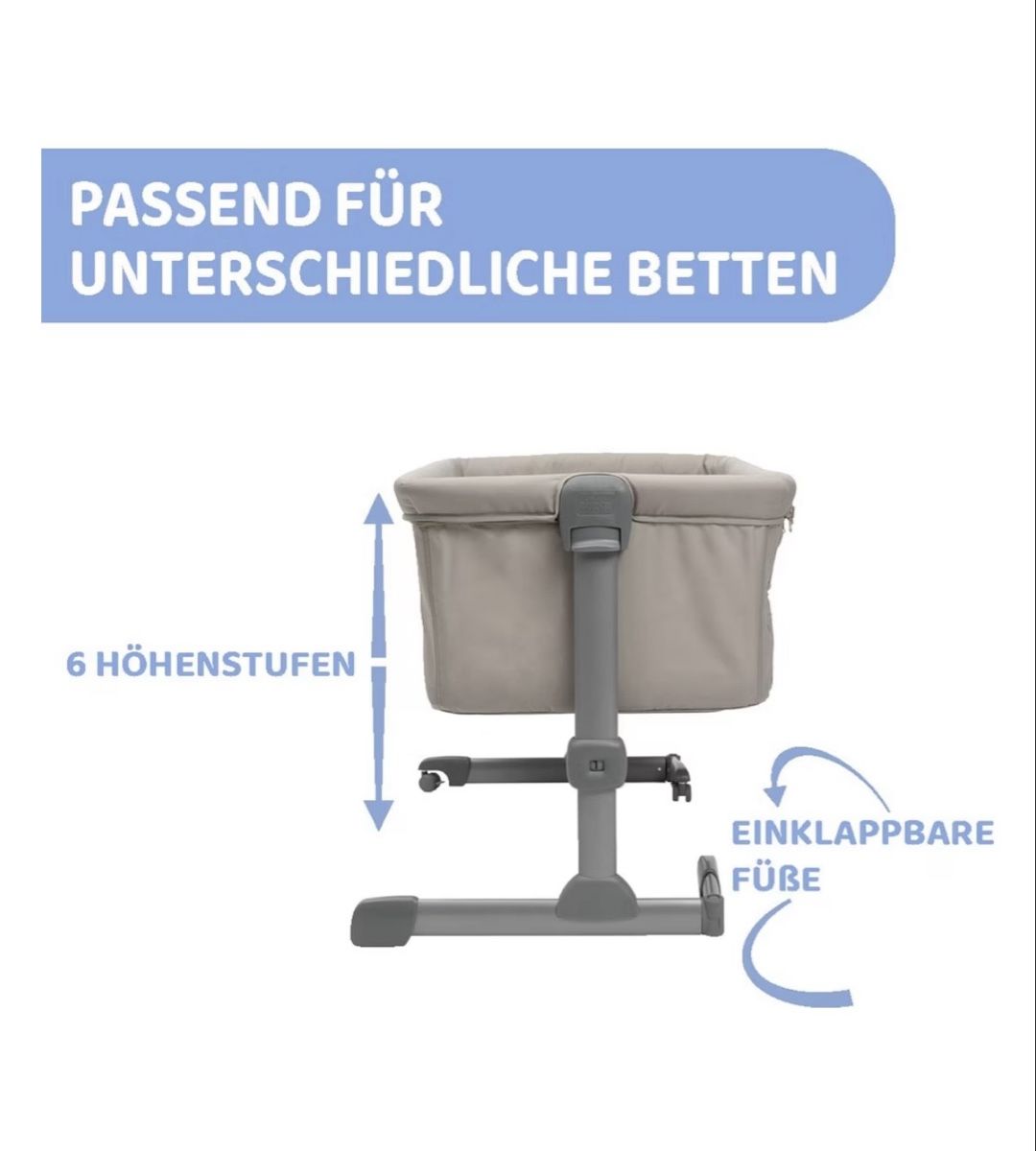 Letti: Beistellbett Chicco Next 2 Me Essential – Usato da Oberägeri venduto da piksi13 5