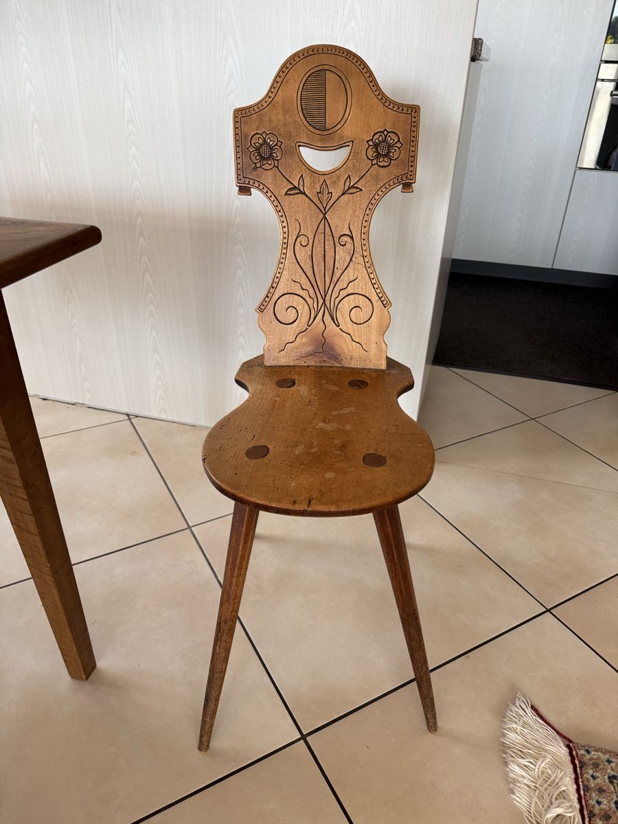 Tavoli: Rustikaler Tisch mit Schieferplatte – Usato da Brunnen venduto da Skyline89 6