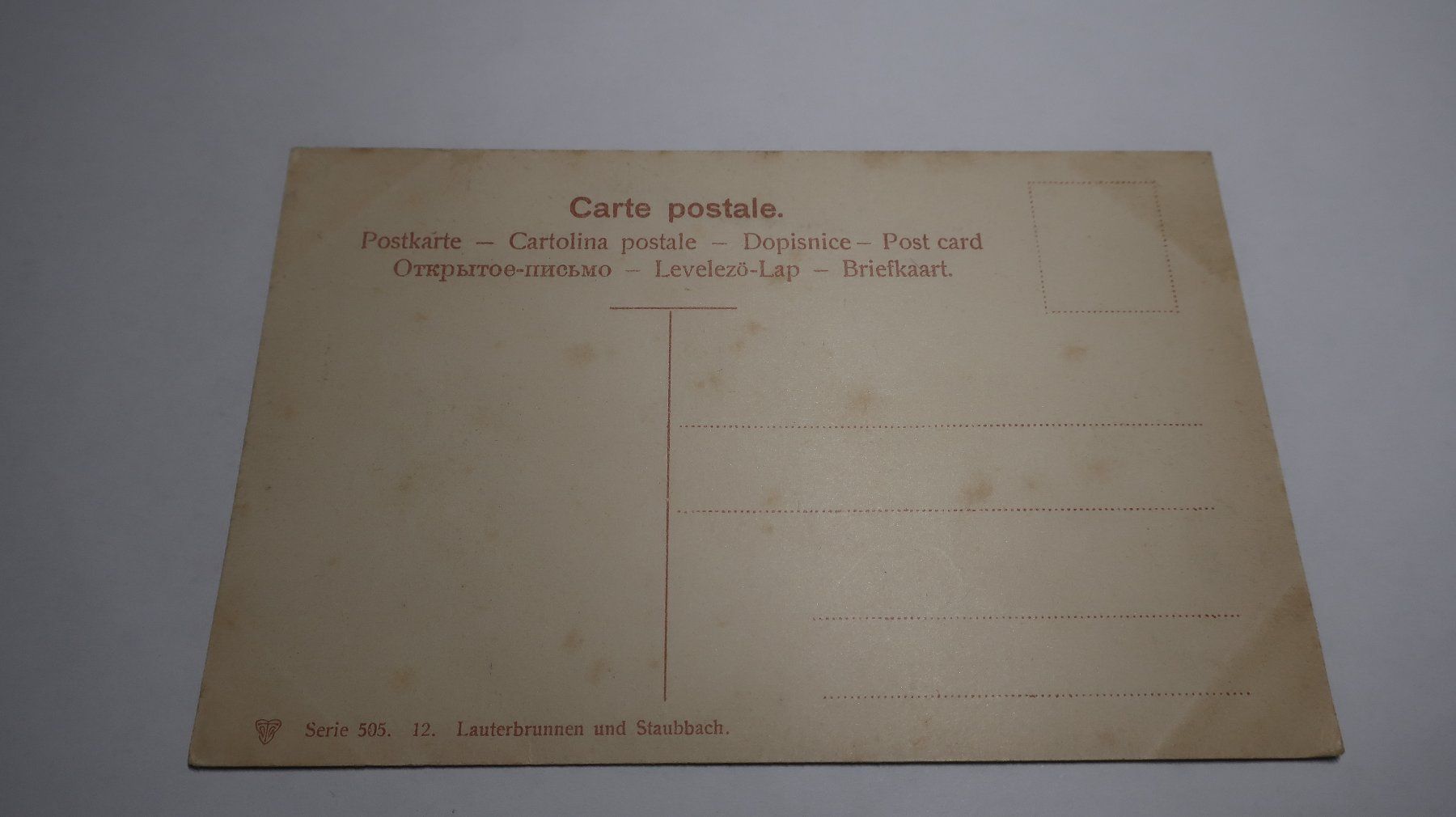 Cartes postales: Lauterbrunnen – D'occasion à Cormoret par Pascalll2001 5