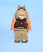 LEGO Minifigur Gungan Soldier - Dark Brown Vest