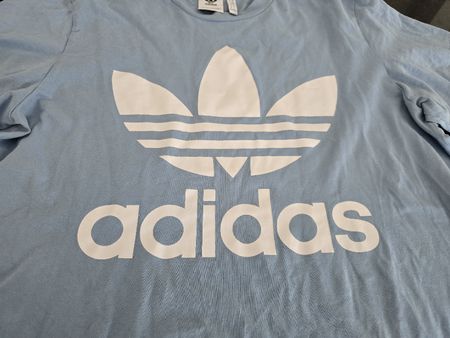 Adidas T-Shirt blau Grösse XL ZUSTAND NEU TOPP ZUSTAND