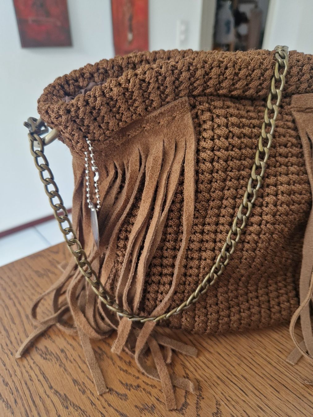Borse da donna: SAC EN CROCHET HANDMADE – Nuovo e nell'imballaggio originale da Camorino venduto da JPHANDMADE1 1