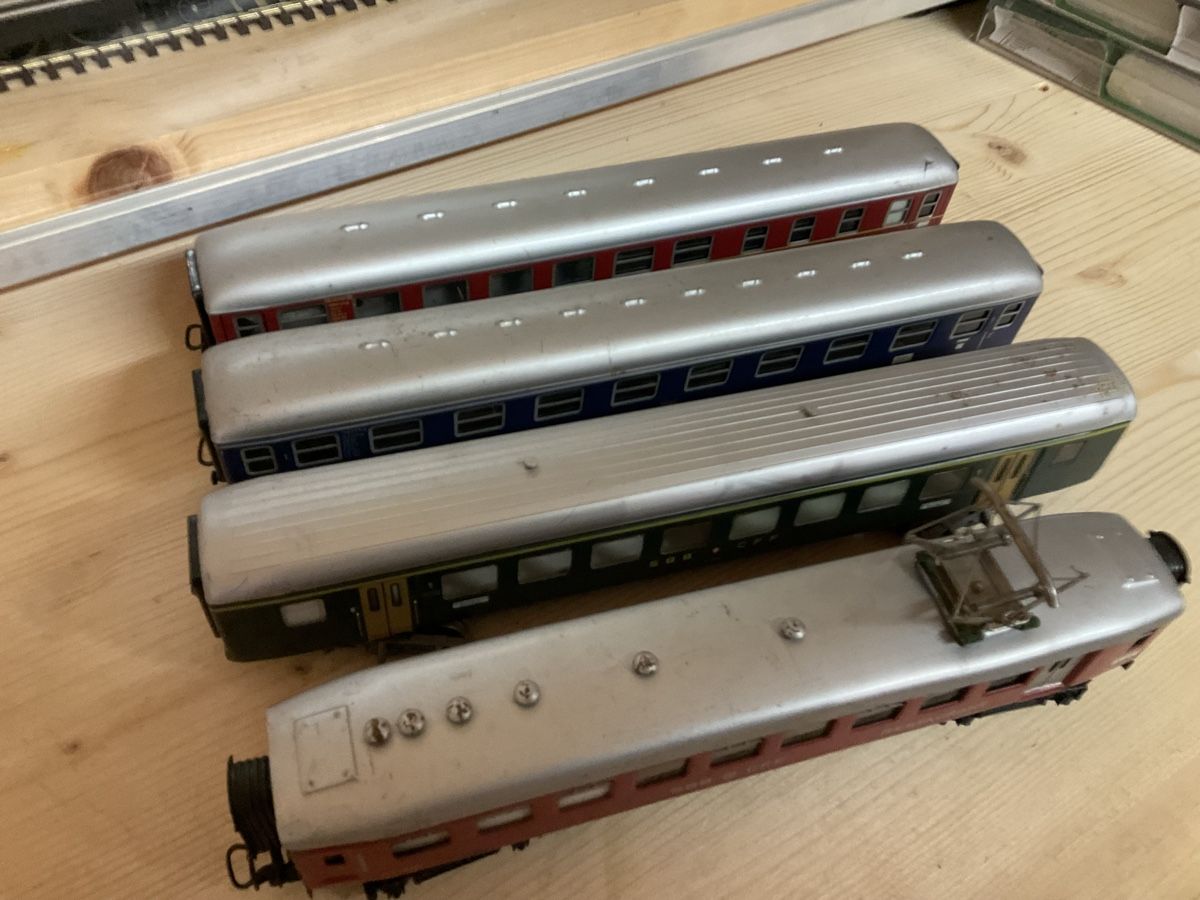 Märklin Modelleisenbahnen: Blechwagen  – Gebraucht aus Wald ZH von Sbbemilio 4