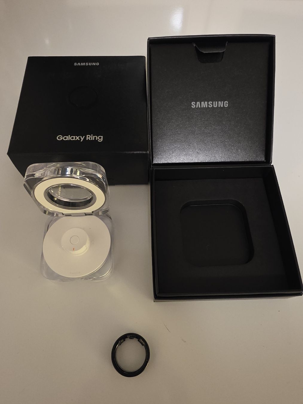 Anelli: Samsung Galaxy Ring Grösse 9 Titanium Black – Usato da Zürich venduto da Yvn 3