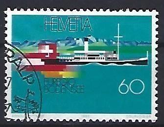 Cartoline postali: 1993 - Raddampfer "Hohentwiel" – Usato da Schaffhausen venduto da poststamp