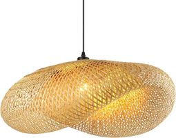 HäNgelampe Wohnzimmer KreativitäTshut E27 Rattan HäNgend