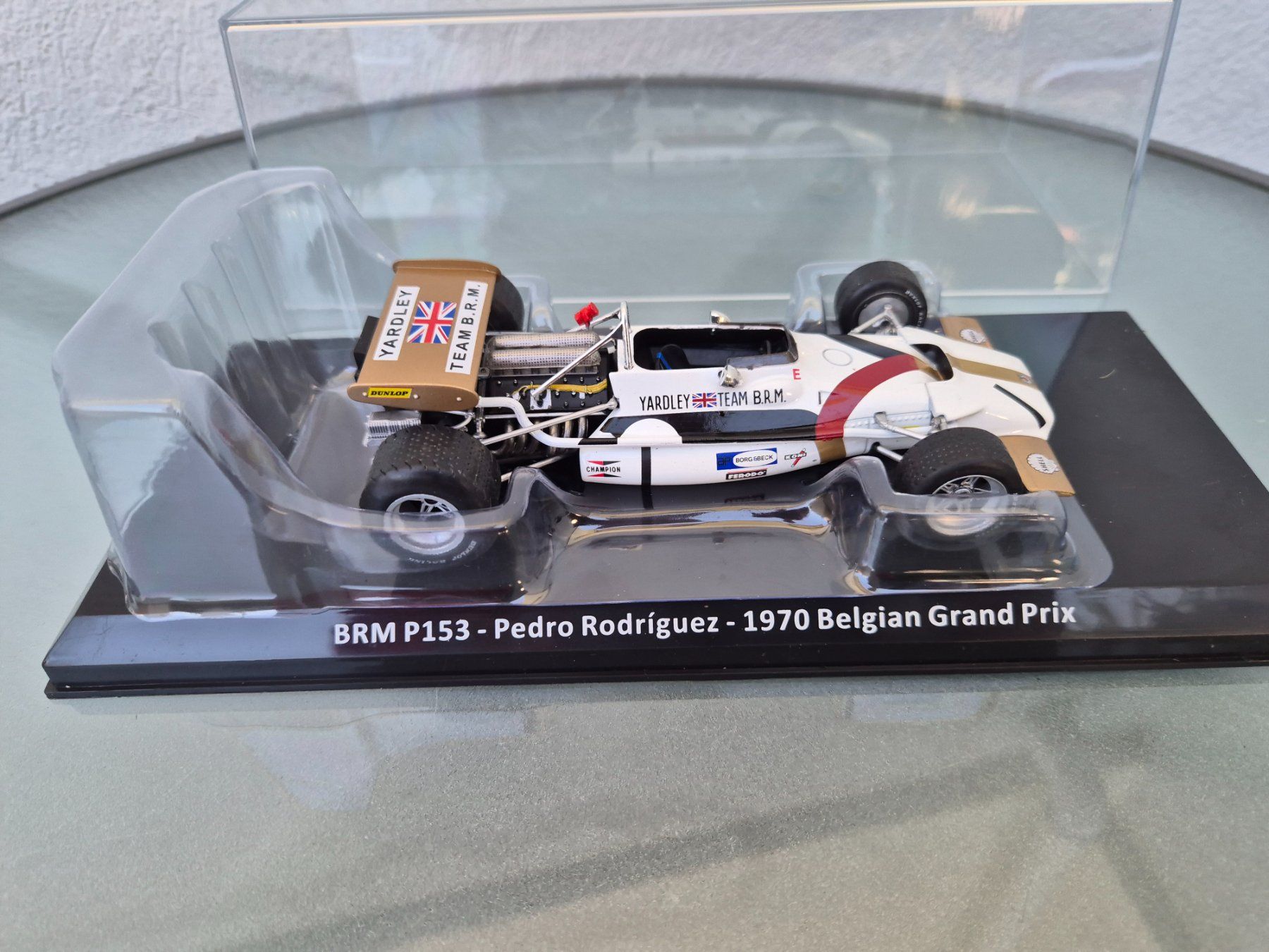 Modellini d'auto: BRM P163 Pedro Rodriguez 1:24 – Nuovo (secondo la descrizione) da Oberbuchsiten venduto da laffite54 2