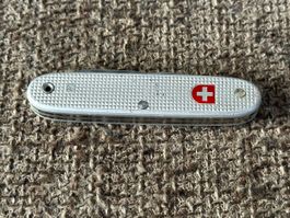 Altes Militärmesser VICTORINOX Alox Silber 1977