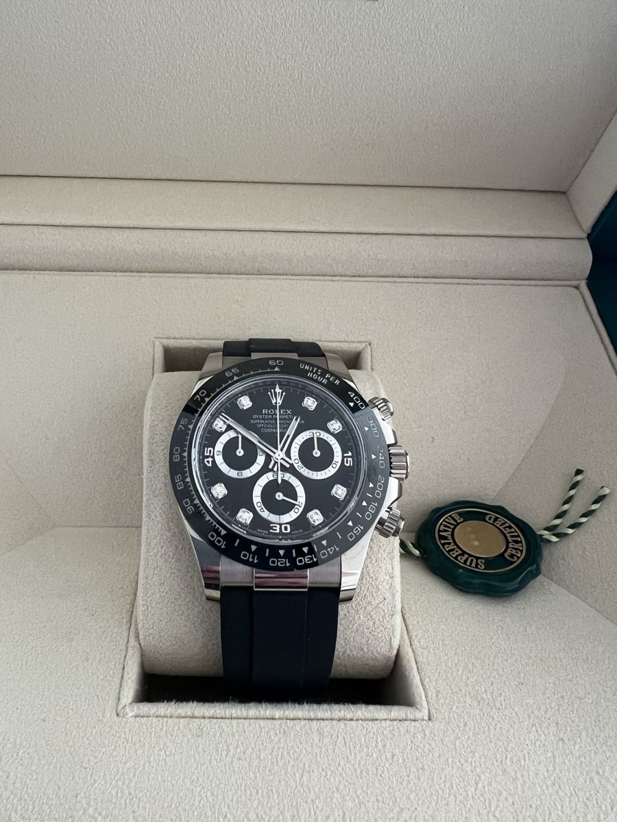 Rolex Uhren: Rolex Daytona Weissgold – Gebraucht aus Wil SG von Glas76