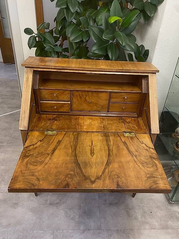 Cassettiere: Wunderschöner antiker Sekretär aus Holz – Usato da Schaffhausen venduto da Galleria13_Brocki_SH 1