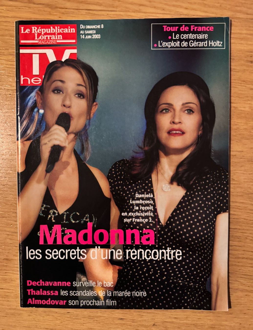 Riviste & Magazine: Madonna TV HEBDO Magazine Juin 2003 – Usato da Lausanne venduto da davzic