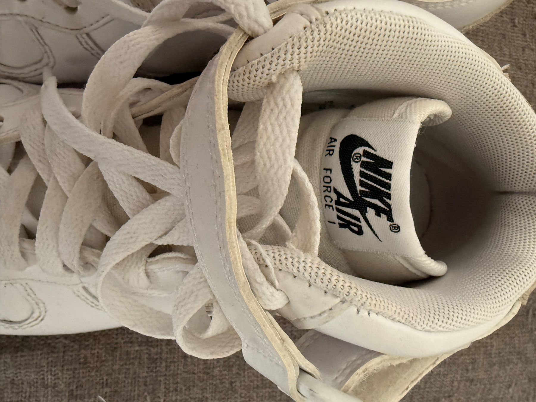 Nike Damenschuhe: Baskets Nike Air Force one – Gebraucht aus Genève von Rachelp13 5