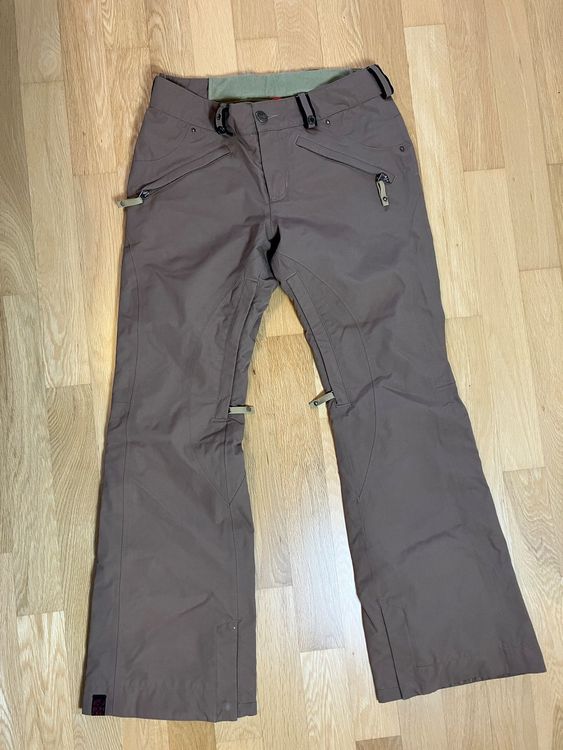 Crivit Damen Snowboardhose Braun - Wasserdicht Mit Schneefang