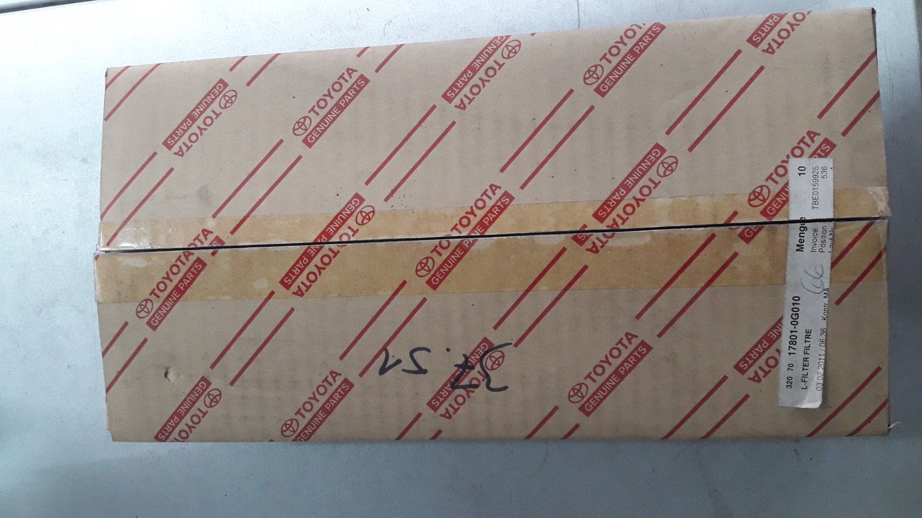 Ventilation: TOYOTA Luftfilter 17801-0G010 – Neuf avec emballage d'origine à Flawil par LG-AG_Teilemarkt 1