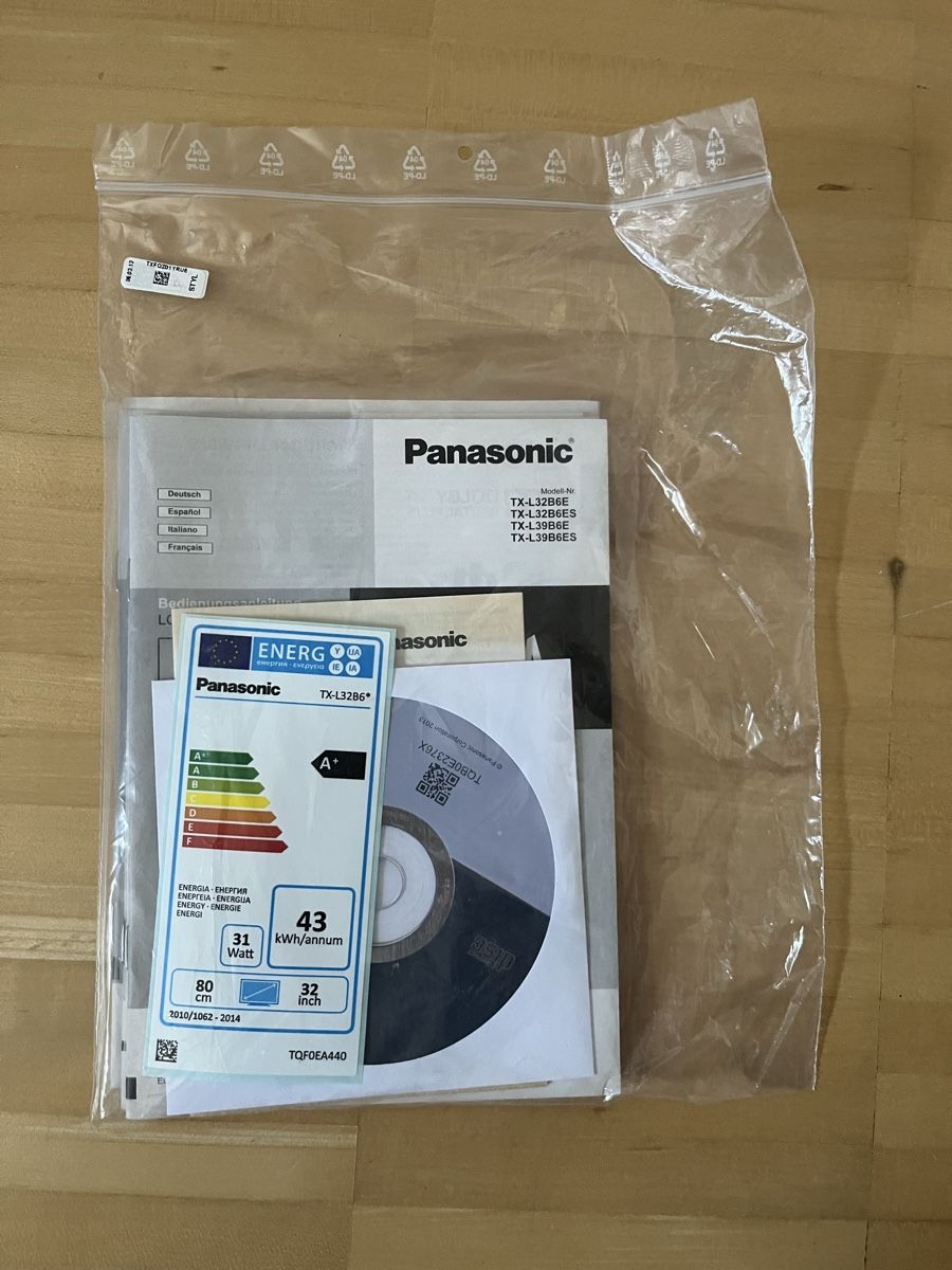 Fernseher: Panasonic TV TX-L32B6E, 32 Zoll. – Gebraucht aus Münchenbuchsee von Drio 5