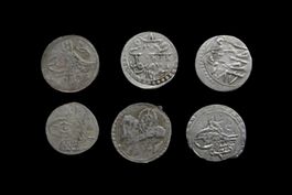 Lot 6x Osmanische Silbermünzen