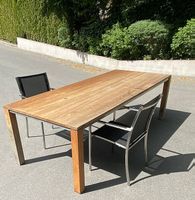 Massiver Teakholztisch 240 x 100 cm Weishäupl Werkstätten