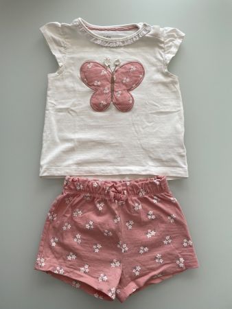 Sommerliches Baby-Set Gr. 80