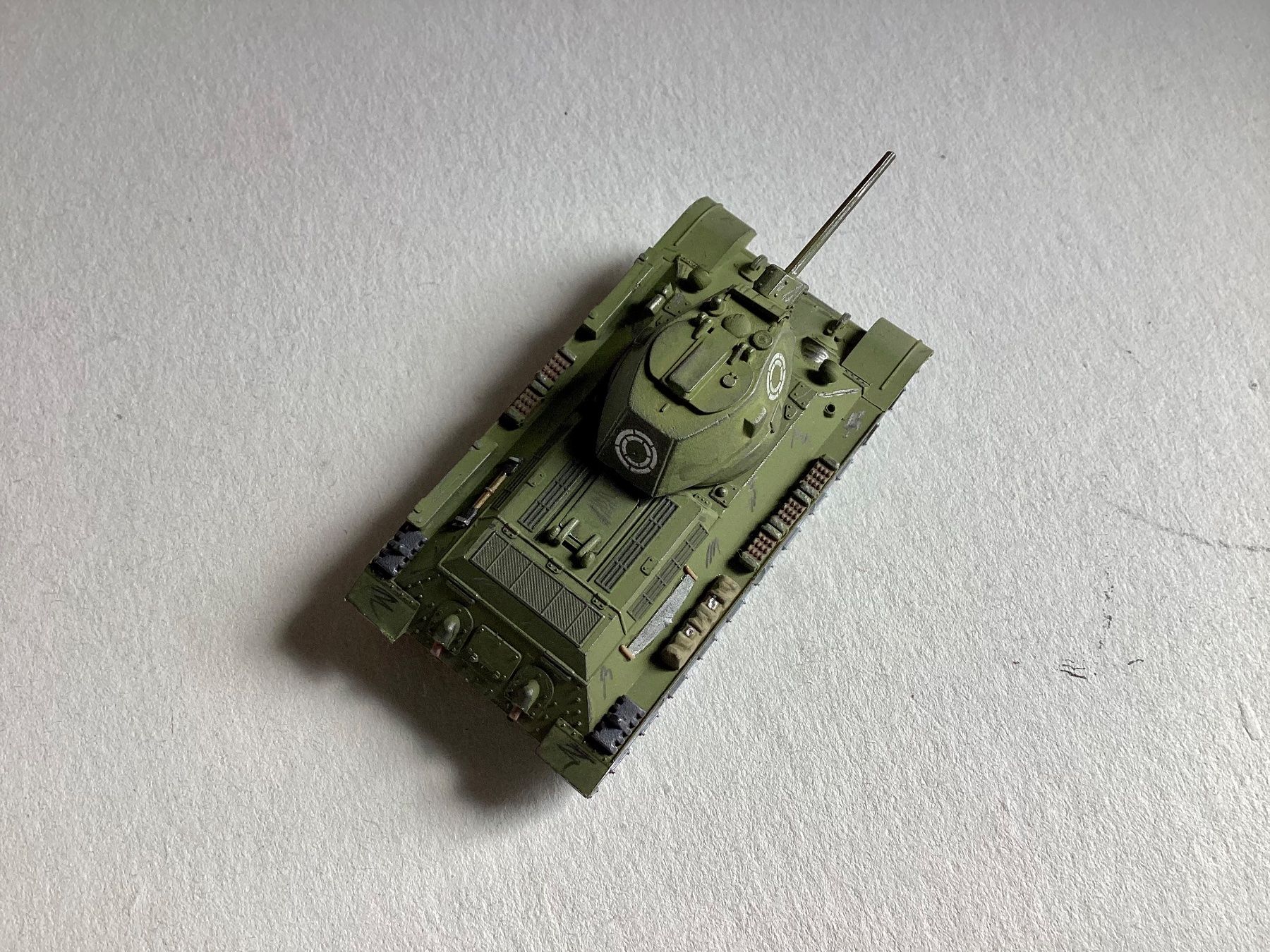 Roco Kit di modellismo & Modellini statici: Minitanks Roco 1237, KpfPz T 34 (1:87). – Nuovo e nell'imballaggio originale da Vacallo venduto da G1965 1