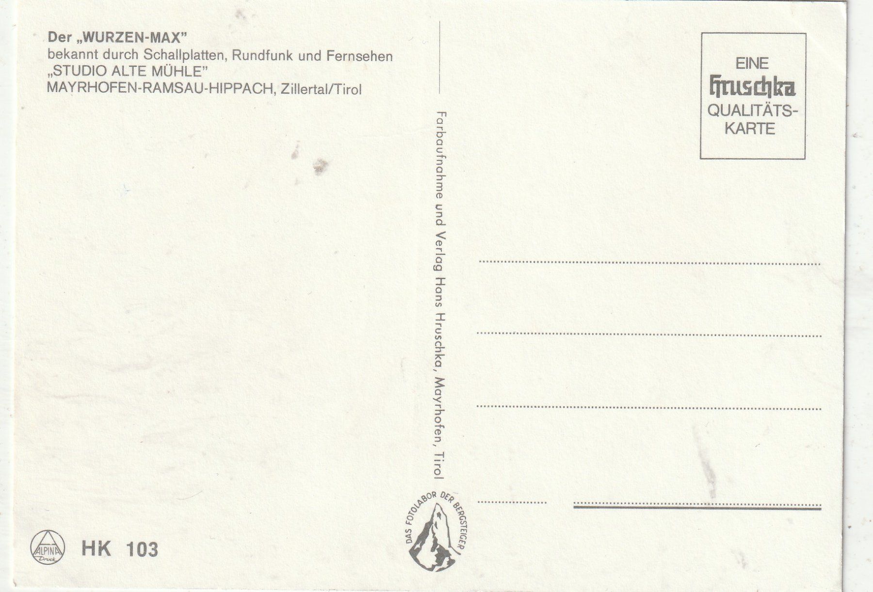Cartes postales: 6 Karten von Wurzen Max  Märchenwelt – D'occasion à Lumbrein par made02 3