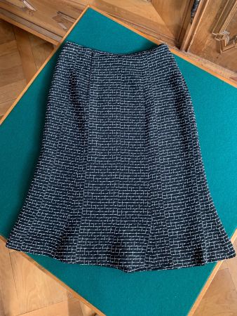 MAX MARA Rock Gr. 40IT / 36EU   Farbe: Schwarz und Weiß