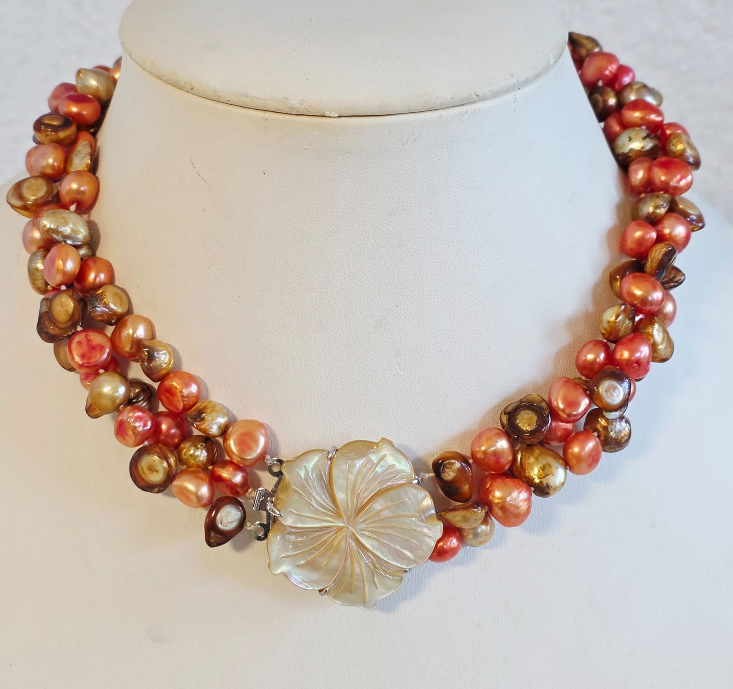 Catenine: Buntes Perlen Collier – Nuovo (secondo la descrizione) da Zürich venduto da ben_mn5h 1