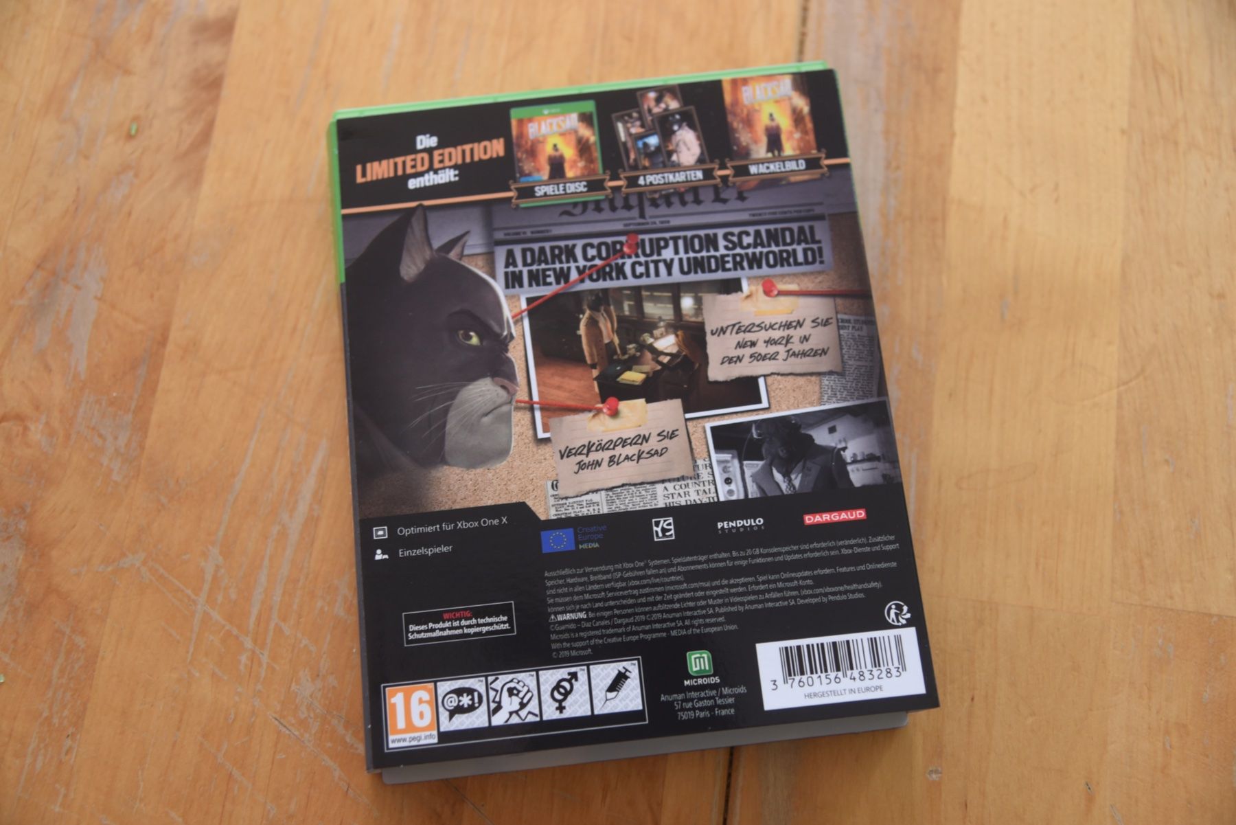 Spiele: Blacksad – Gebraucht aus Frenkendorf von gelbeZinnie 2