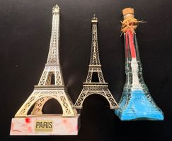Eiffelturm Souvenir Set, 3-teilig, Paris Deko Sammlerstück