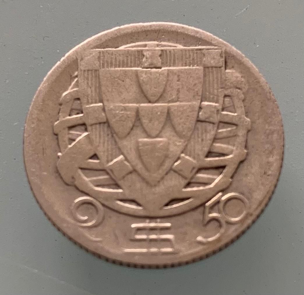 Tutti le monete: PORTUGAL 2,5 Escudos 1948 SILBER – Usato da Brügg BE venduto da mcakinho 1