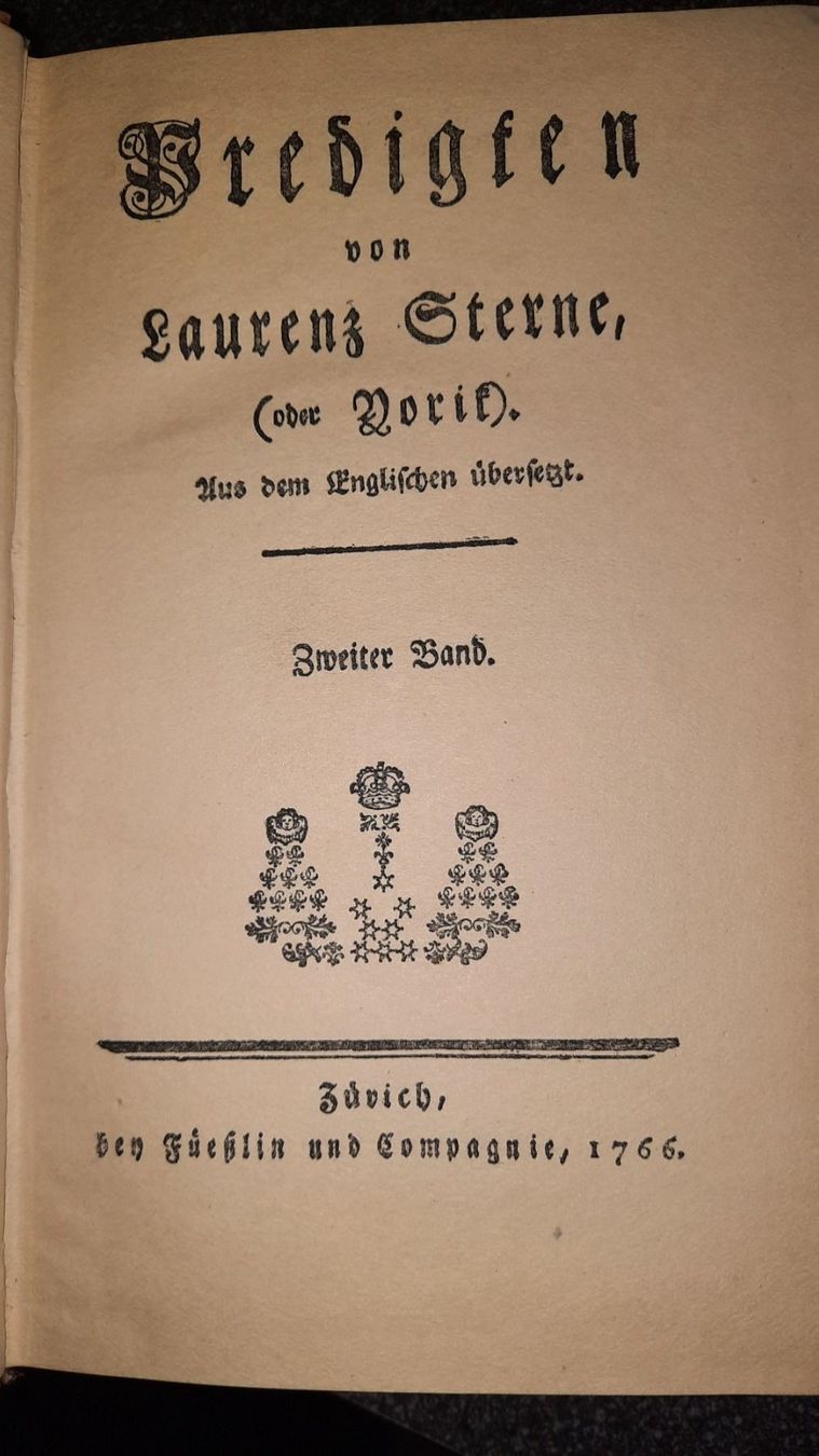 Bücher: STERNE: PREDIGTEN  1+2 BÜCHER DER ABTEI – Gebraucht aus zürich von gabab 5