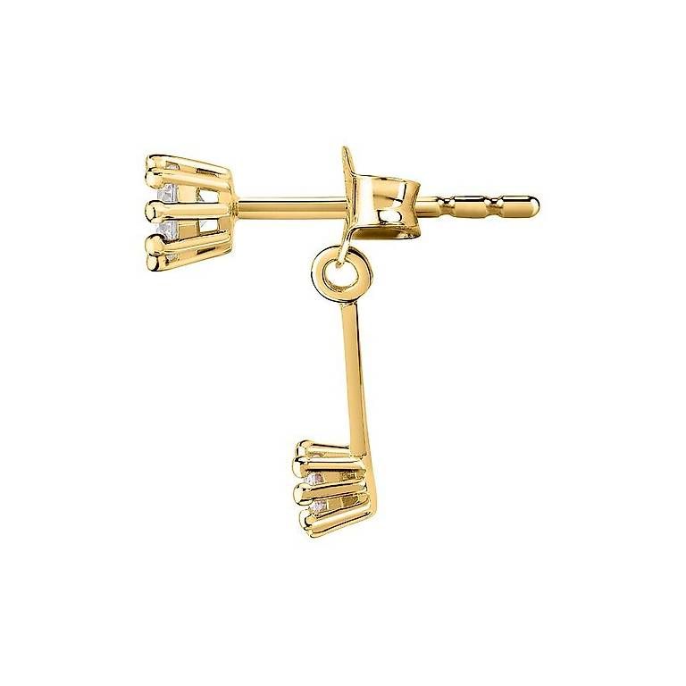 Boucles d'oreille: Live Diamond Einzelner Ohrschmuck 0,22k – D'occasion à Hemmental par 18kGold 2