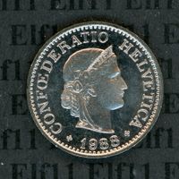 CHF___0.10 1988 stgl * nigelnagelneu! 10 Rappen