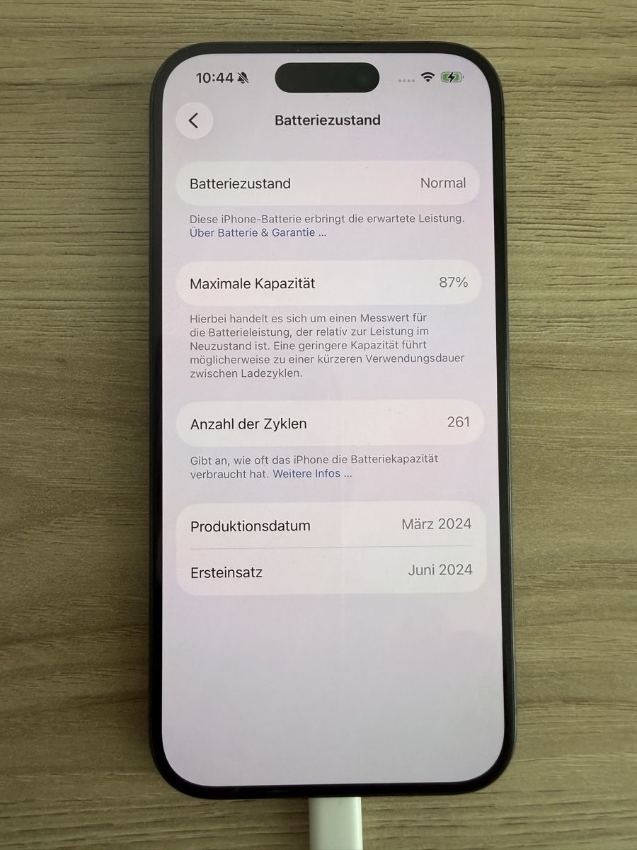 Apple Handys / Smartphones: Apple iPhone 15 Pro 256GB Black Titanium – Gebraucht aus Lindau von Oliman78 1
