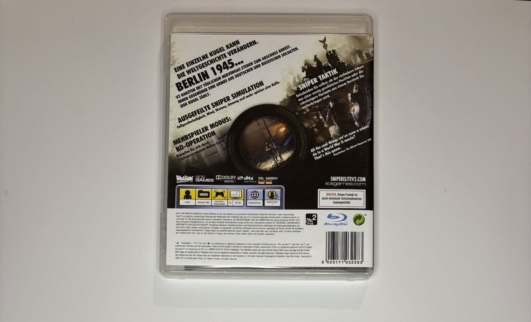 Giochi: PS3 - Sniper Elite V2 – Usato da Allschwil venduto da Bullach 2