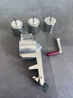 Massive Zyliss Raffel mit 3 Trommeln