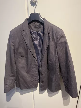 Damen Blazer H&M grau Grösse 40 guter Zustand gebraucht