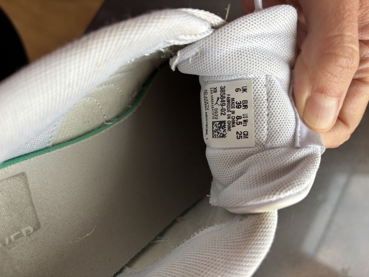 Puma Scarpe da uomo: Puma Carina, weiss, Gr. 39 – Usato da Erlinsbach SO venduto da flick20 3