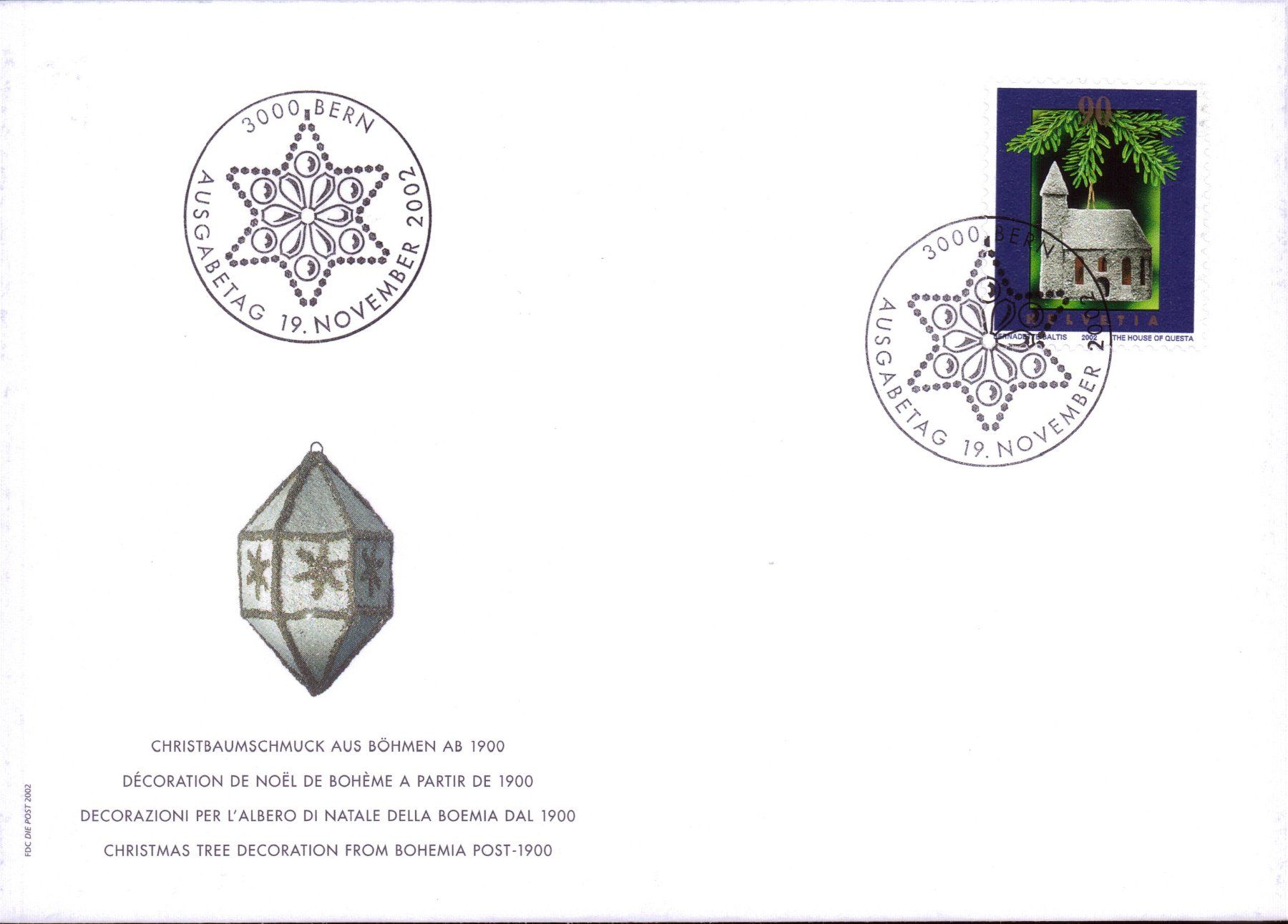 Tutti i francobolli: 2002 FDC Weihnachten  KW 4.20 – Nuovo (secondo la descrizione) da Eggersriet venduto da stamp303