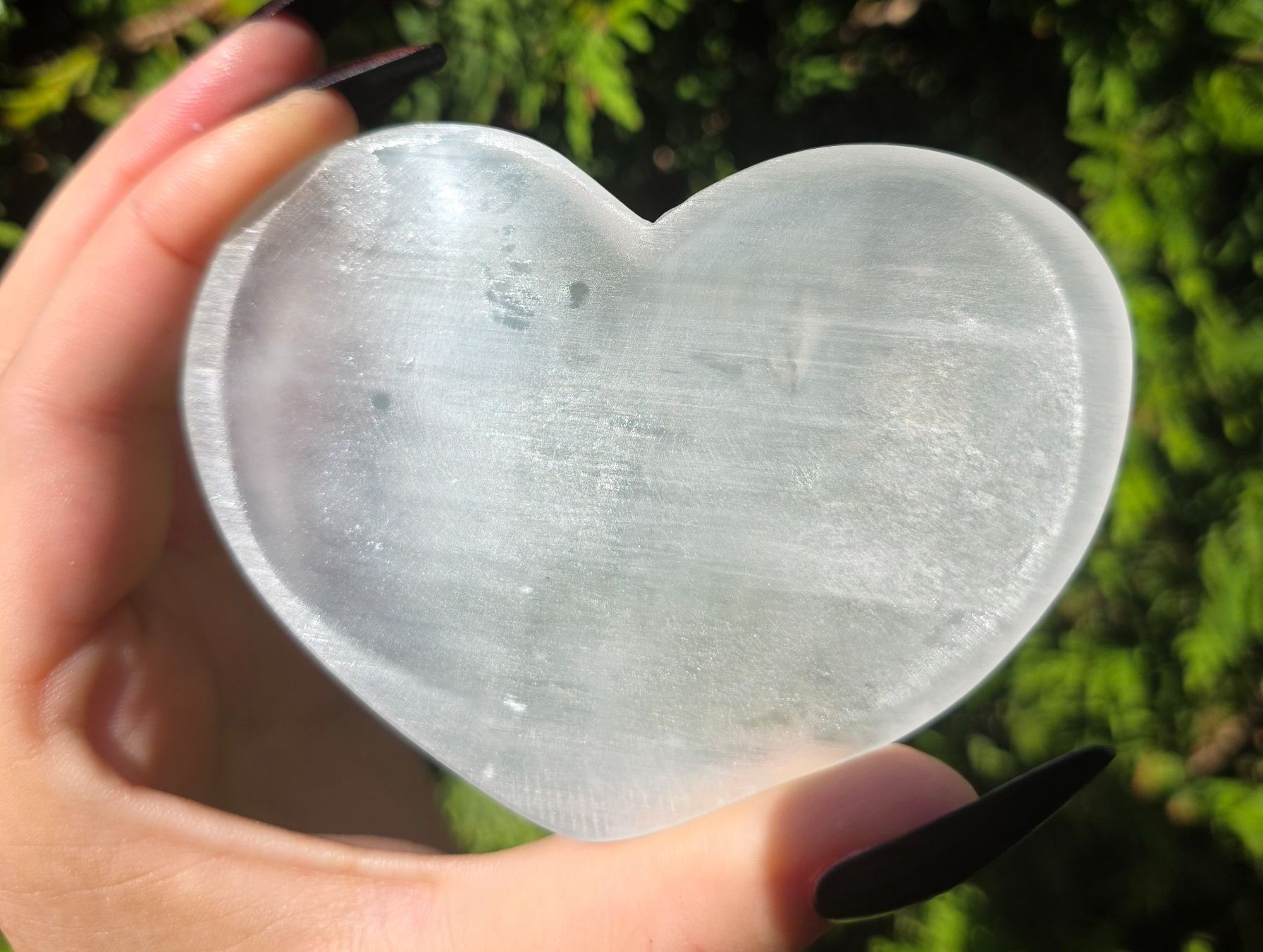 Mineralien & Heilsteine: 🤍 Selenit Herzschale 🤍 – Neu und originalverpackt aus Matzingen von Shay_Crystalz 1
