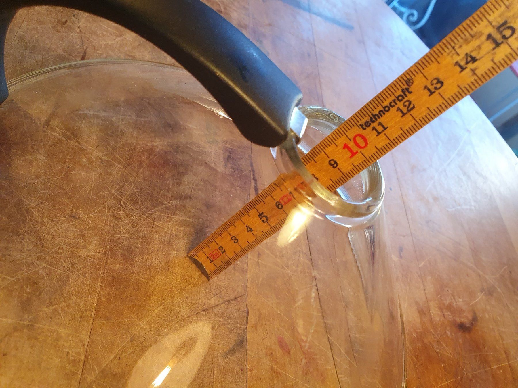 Elettrodomestici da cucina: Pfannedeckel Glas 25 cm Durchmesser – Usato da Zürich venduto da loosebone 4