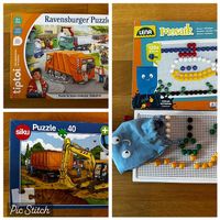 3 Spiele / Puzzle für Kinder 
