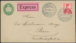 1913 - Esperanto - Sonderstempel - Brief