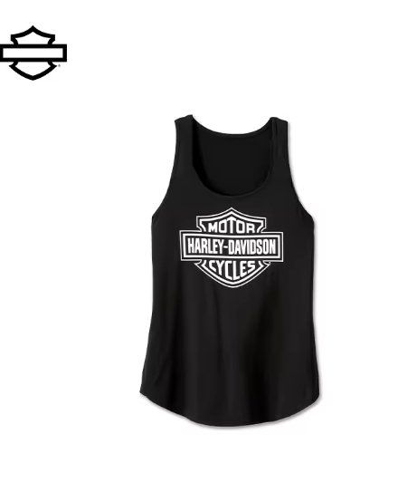 Débardeur femme Harley-Davidson noir, taille M,  J110 1