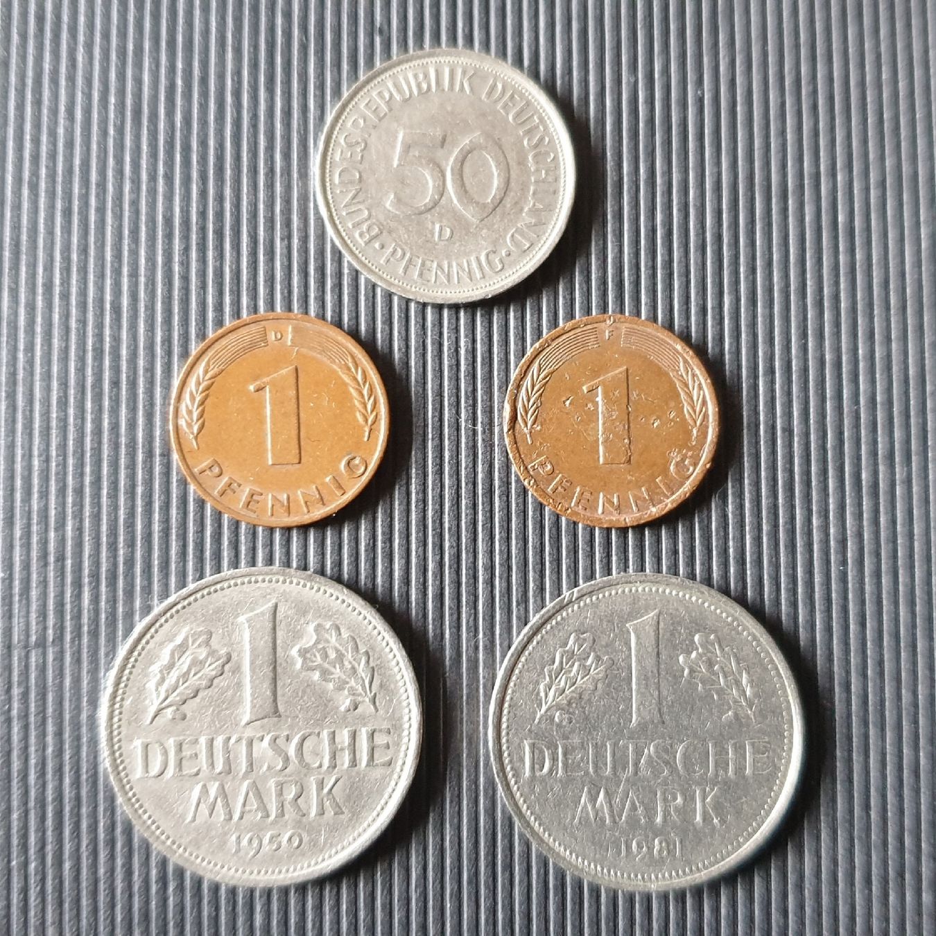 Alle Münzen: DEUTSCHE MARK - MÜNZEN – Gebraucht aus Wengi b. Büren von Ot1000 1