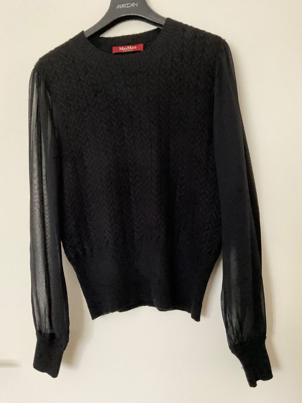 Max Mara Pulls & Sweat-shirts: Max Mara Wolle Kaschmir Seide Pullover Gr S Schwarz – D'occasion à Urdorf par alda02 2