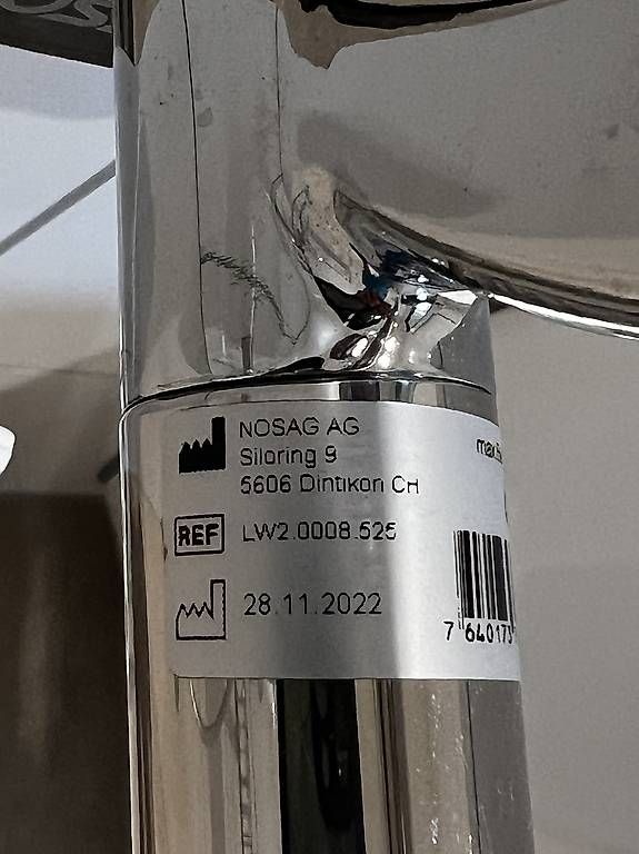 WC: Klappgriff Nosag Edelstahl 80cm – Usato da Glattfelden venduto da speedy005 3